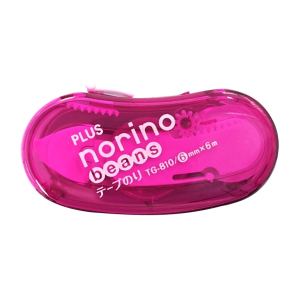 Băng Dán 2 Mặt Norino Beans 810 6 mm x 6 m - Plus 38-V300 - Màu Hồng