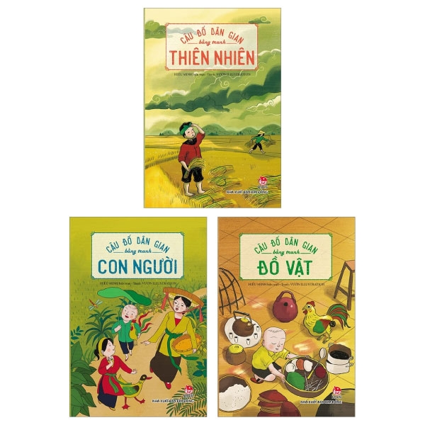 Combo Câu Đố Dân Gian Bằng Tranh (Bộ 3 Cuốn)