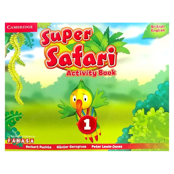 [Phiên chợ sách cũ] Super Safari Level 1 Activity Book - FAHASA Reprint