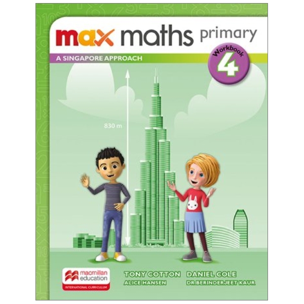 [Phiên chợ sách cũ] Max Maths Primary A Singapore Approach Grade 4 Workbook