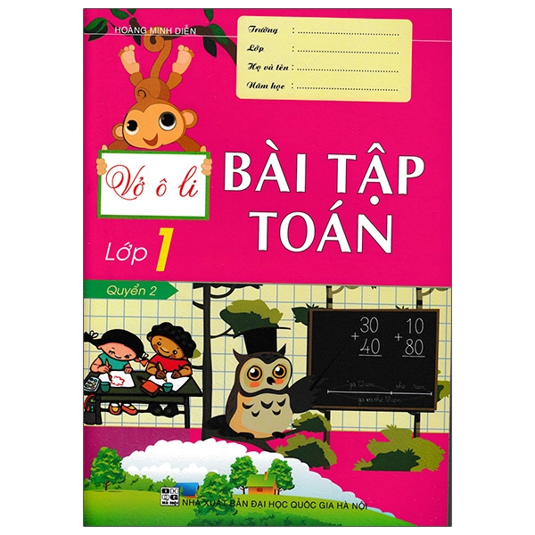 Vở Ô Li Bài Tập Toán 1 - Quyển 2