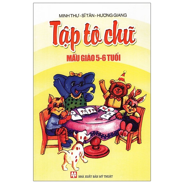 Tập Tô Chữ Mẫu Giáo 5-6 Tuổi