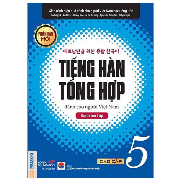 Tiếng Hàn Tổng Hợp Dành Cho Người Việt Nam - Cao Cấp 5 - Sách Bài Tập (Tái Bản 2026)