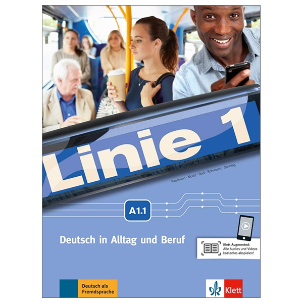 Linie 1 A1.1: Deutsch in Alltag und Beruf. Kurs- und Übungsbuch mit DVD