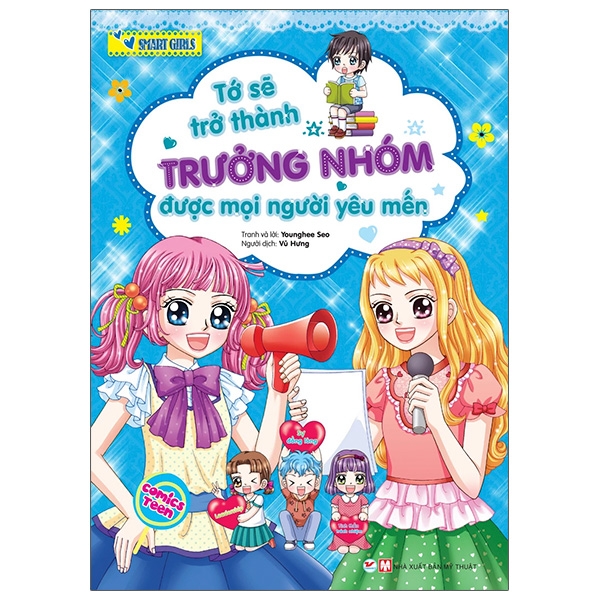 Sách Smart Girls - Tớ Sẽ Trở Thành Trưởng Nhóm Được Mọi Người Yêu - Nhóm Dolphin