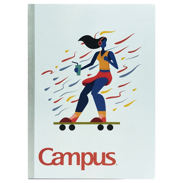 [Phiên chợ sách cũ] Vở Life Flow - B5 Kẻ Ngang Có Chấm 120 Trang ĐL 70g/m2 - Campus NB-BLFL120 - Girl