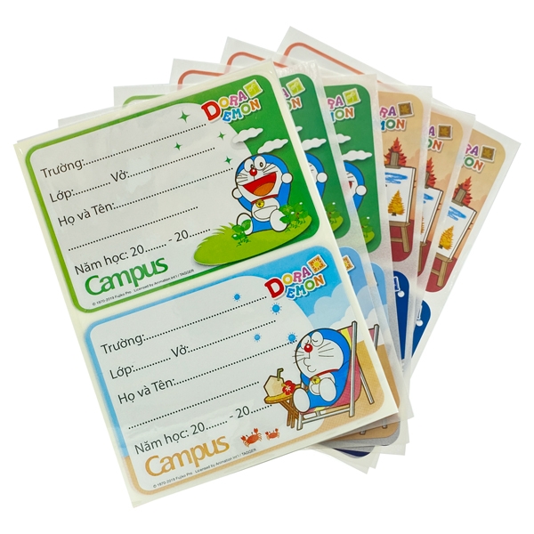 Quà Tặng Nhãn Vở Doraemon