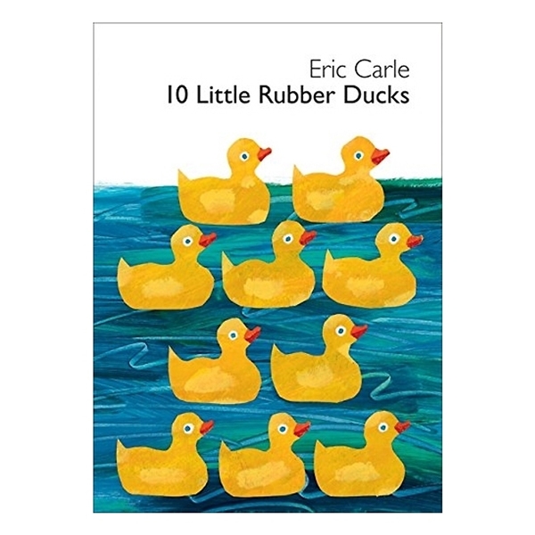 [Phiên chợ sách cũ] 10 Little Rubber Ducks Board Book (World of Eric Carle)