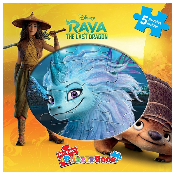[Phiên chợ sách cũ] Disney Raya And The Last Dragon My First Puzzle Book