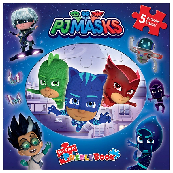 [Phiên chợ sách cũ] PJ Masks My First Puzzle Books