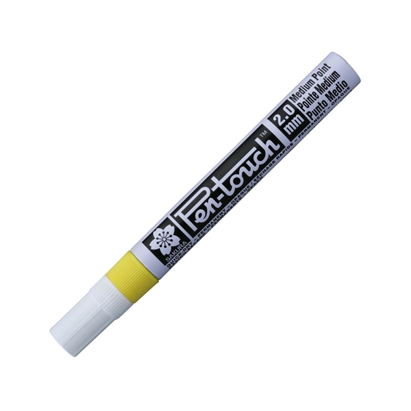 Bút Đánh Dấu Sakura Pentouch Medium 2.0mm XPFKA#3 - Màu Vàng