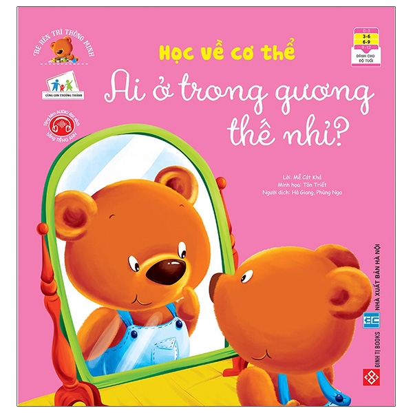 Sách Bé Rèn Trí Thông Minh - Học Về Cơ Thể - Ai Ở Trong Gương Thế Nh� - Minh Thông