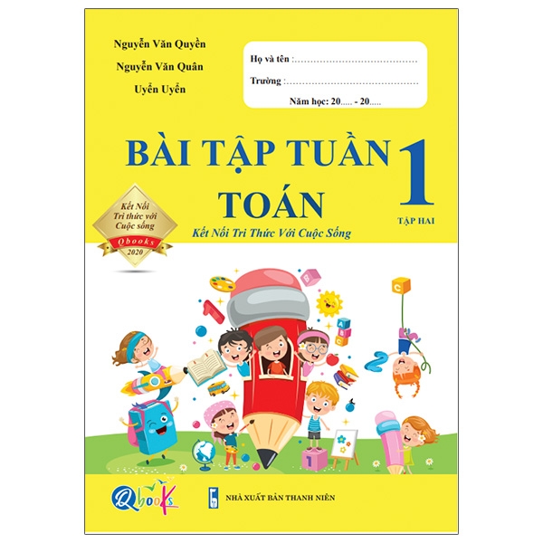 Sách Bài Tập Tuần Toán 1 - Tập 2 (Kết Nối) (2021) - Nguyễn Văn Quyền