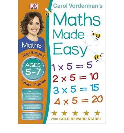 Maths Made Easy Times Tables Ages 5-7 Key Stage 1 - FAHASA.COM