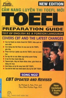 New Cliffs Toefl Preparation Guide  - Song Ngữ (Tái bản - Kèm 3CD)