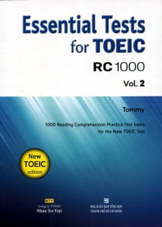 [Phiên chợ sách cũ] Essential Test For TOEIC RC 1000 Vol 2 (Không CD)