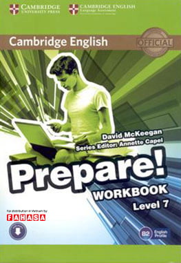 [Phiên chợ sách cũ] Cambridge English Prepare! Level 7 Workbook With Audio - FAHASA Reprint