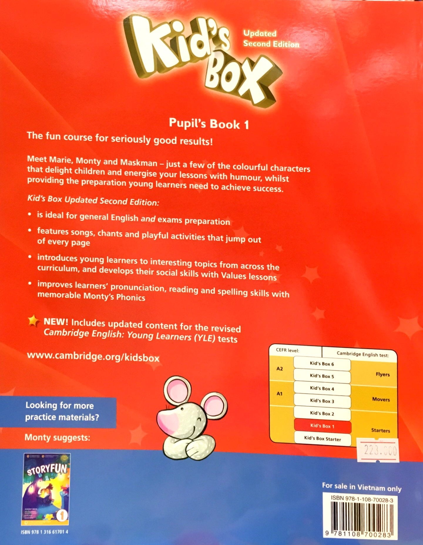 Kid's Box Second edition Pupil's Book Level 1