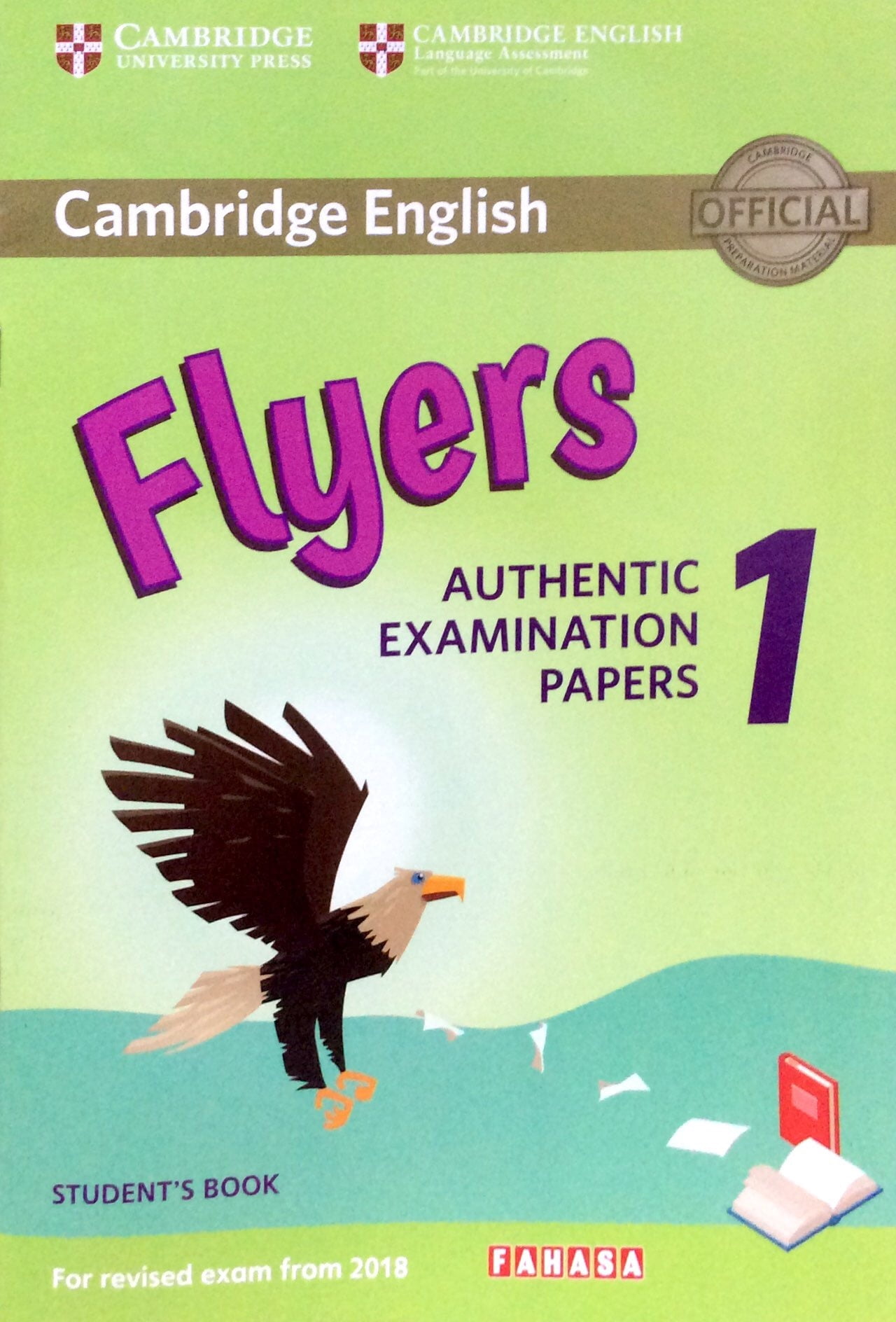 Combo Cambridge English Flyers 1 For Revised Exam From 2018 Student's Book