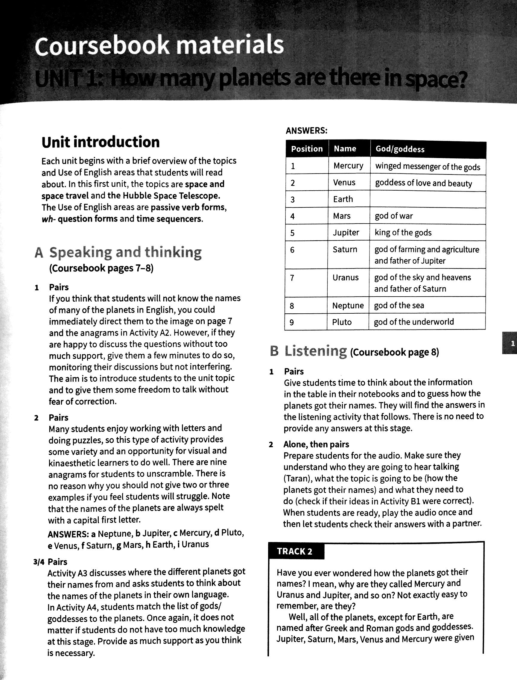 Introduction to English as a Second Language Teacher's Book (Cambridge ...