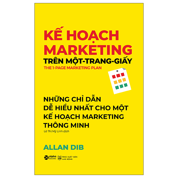 Sách Kế Hoạch Marketing Trên Một Trang Giấy (Tái Bản 2026) - Allan