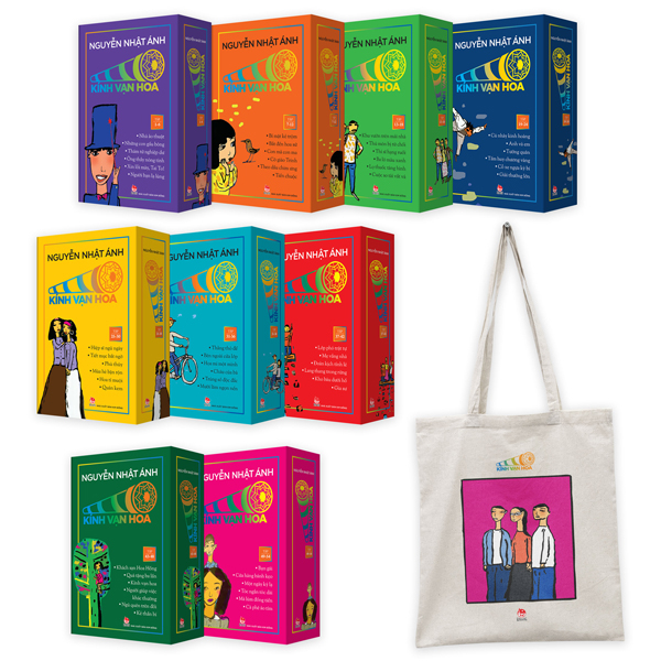 Sách Combo Boxset Kính Vạn Hoa - Bộ Kỉ Niệm 30 Năm: Box 1 - 9 (Bộ 9 Hộp) - Nguyễn Anh Nhật