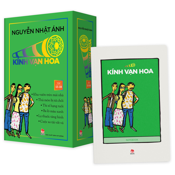 Sách Boxset Kính Vạn Hoa - Bộ Kỉ Niệm 30 Năm: Tập 13 - 18 (Hộp 6 Tập) - Nguyễn An