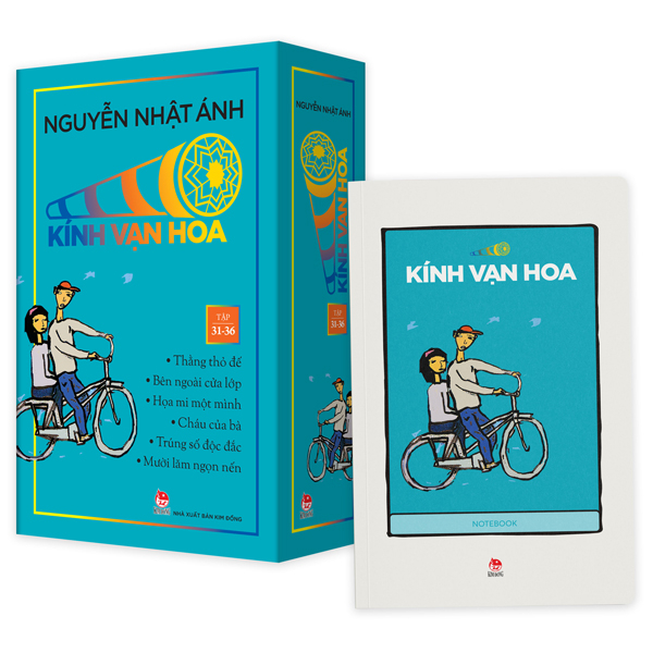 Sách Boxset Kính Vạn Hoa - Bộ Kỉ Niệm 30 Năm: Tập 31 - 36 (Hộp 6 Tập) - Nguyễn Anh Nhật