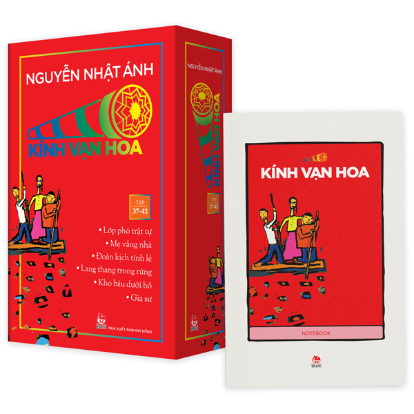 Sách Boxset Kính Vạn Hoa - Bộ Kỉ Niệm 30 Năm: Tập 37 - 42 (Hộp 6 Tập) - Nguyễn Anh Nhật
