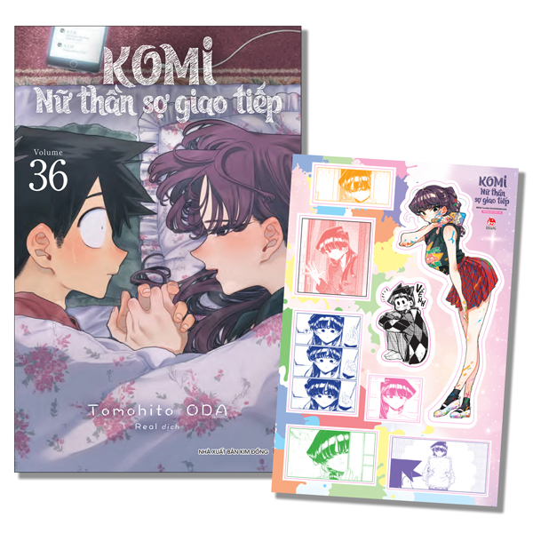 Komi - Nữ Thần Sợ Giao Tiếp - Tập 36 - Tặng Kèm Bảng Sticker