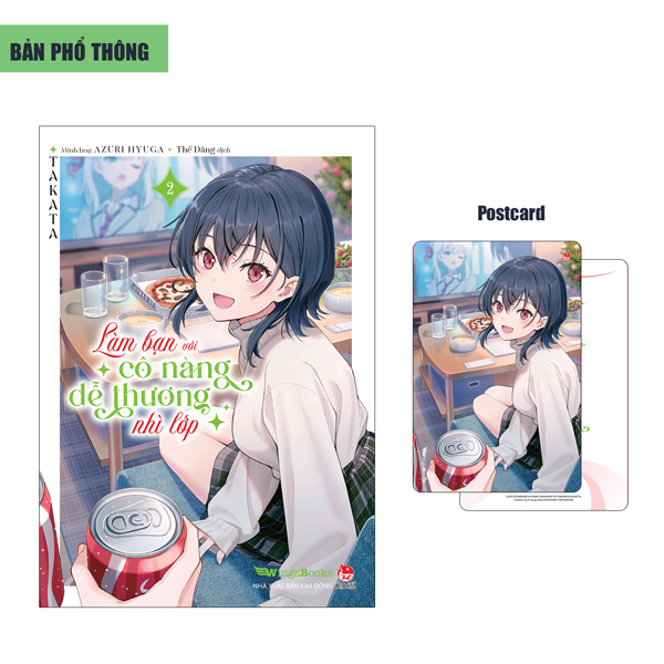 Sách Làm Bạn Với Cô Nàng Dễ Thương Nhì Lớp - Tập 2 - Tặng Kèm Postc - Tom Plate