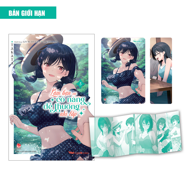 Làm Bạn Với Cô Nàng Dễ Thương Nhì Lớp - Tập 5 - Bản Giới Hạn - Tặng Kèm Postcard + Bookmark + Leaflet