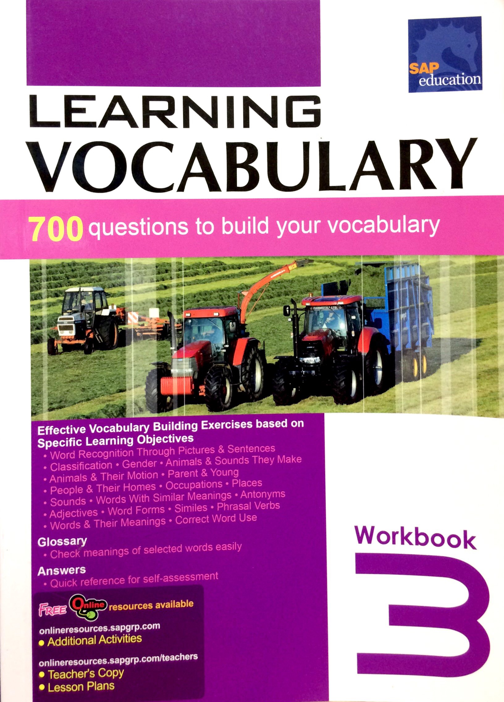 Learning Vocabulary Workbook 3 - FAHASA.COM