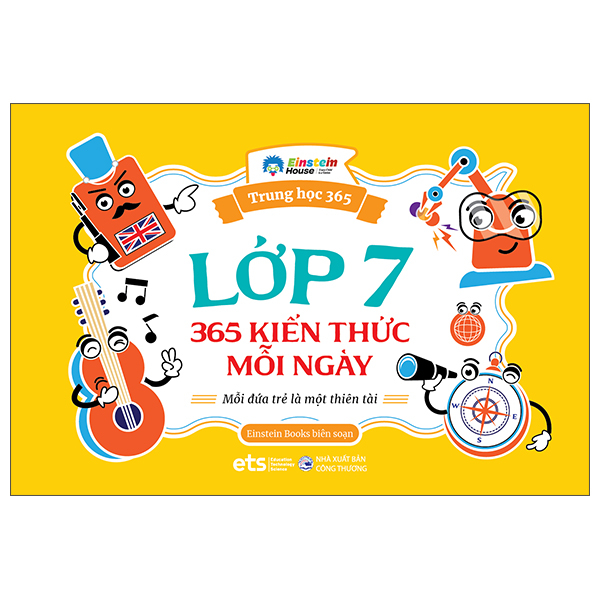 Sách Trung Học 365 - Lớp 7 - 365 Kiến Thức Mỗi Ngày - Công Thương