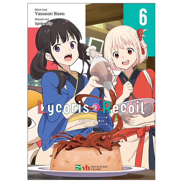 Lycoris Recoil - Tập 6 - Bản Sưu Tầm - Tặng Kèm Character Card + Collector's Album + Clear Card