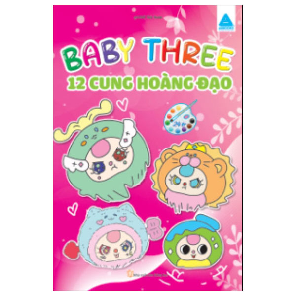 [Phiên chợ sách cũ] Baby Three Sách Tô Màu 12 Cung Hoàng Đạo