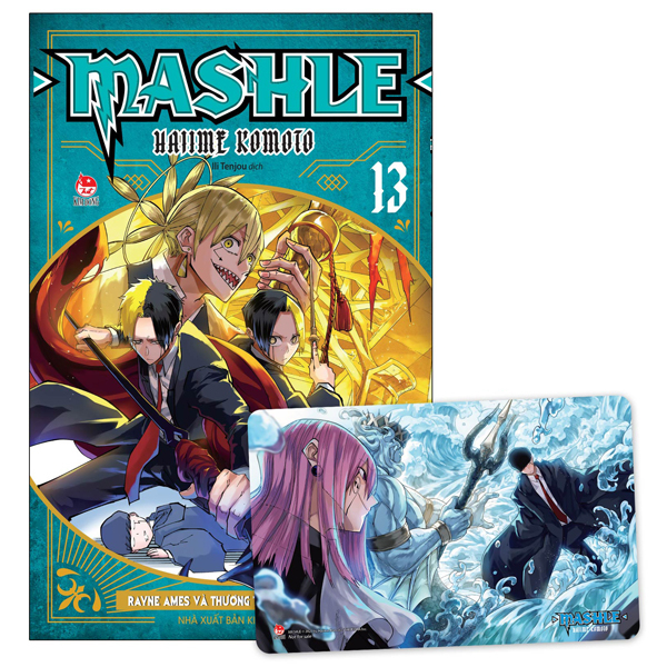 Truyện Tranh MASHLE - Tập 13 - Rayne Ames Và Thương Thủ Mạnh Nhất - Tặng - Hajime Komoto
