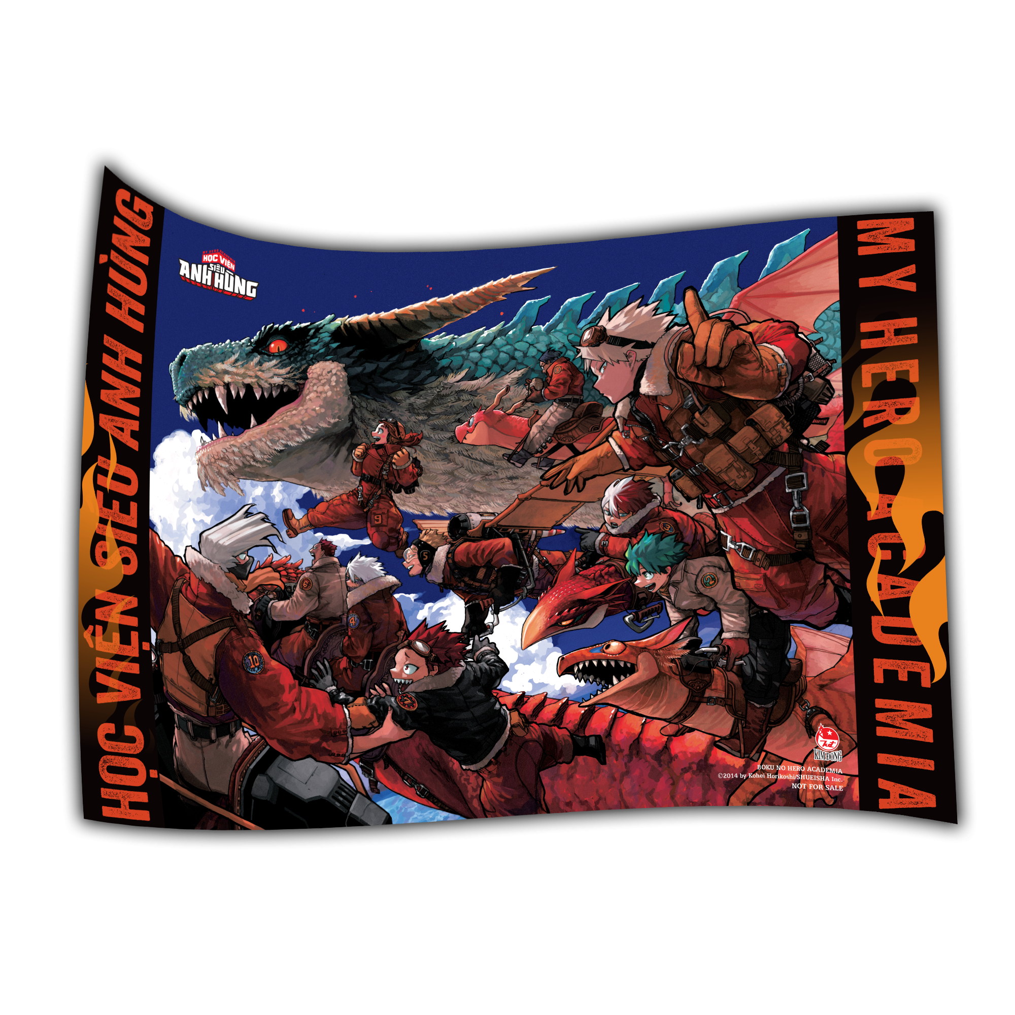 Quà Tặng Poster - Combo Manga - My Hero Academia - Học Viện Siêu Anh Hùng - Tập 40 - Kết Thúc Một Thời Đại, Và… - Bản Thường + Bản Đặc Biệt (Bộ 2 Cuốn)