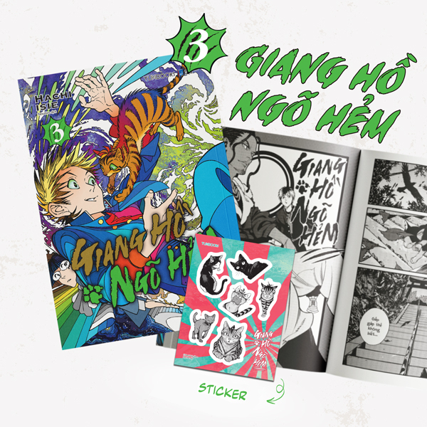 Giang Hồ Ngõ Hẻm - Tập 3 - Bản Đặc Biệt - Tặng Kèm Sticker