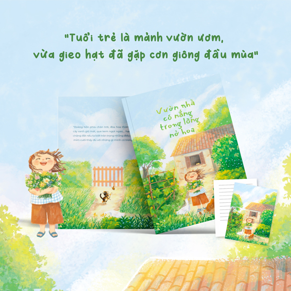 Vườn Nhà Có Nắng Trong Lòng Nở Hoa - Tặng Kèm Postcard