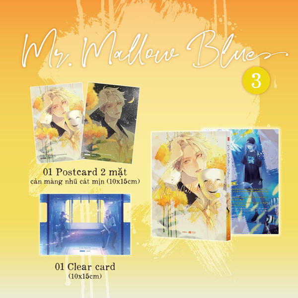 Mr. Mallow Blue  - Tập 3 - Tặng Kèm Clear Card + Postcard 2 Mặt