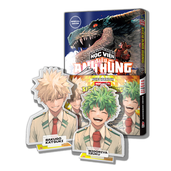My Hero Academia - Học Viện Siêu Anh Hùng - Tập 40 - Kết Thúc Một Thời Đại, Và… - Bản Đặc Biệt - Tặng Kèm Special Cover + Set 2 Standee Acrylic
