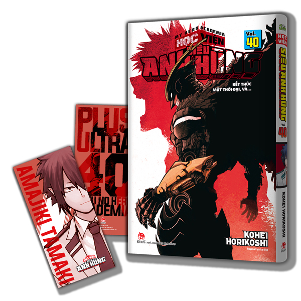 My Hero Academia - Học Viện Siêu Anh Hùng - Tập 40 - Kết Thúc Một Thời Đại, Và… - Tặng Kèm Bookmark