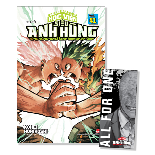 My Hero Academia - Học Viện Siêu Anh Hùng - Tập 41 - Che Phủ - Tặng Kèm Bookmark