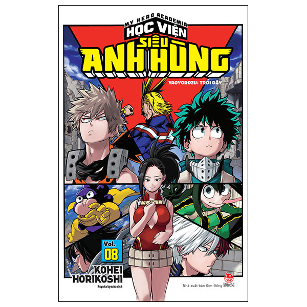 Truyện Tranh My Hero Academia - Học Viện Siêu Anh Hùng - Tập 8 - Yaoyorozu - - Kim Seung-Min