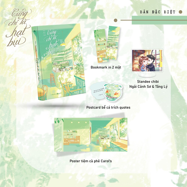 Cũng Chỉ Là Hạt Bụi - Bản Đặc Biệt - Tặng Kèm Bookmark + Postcard + Standee + Poster