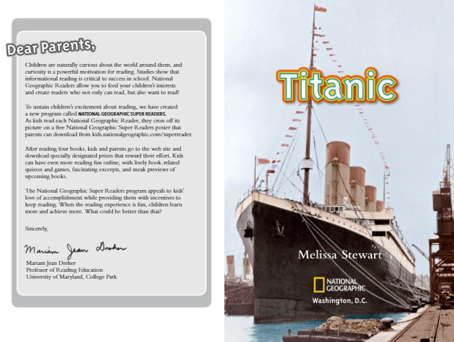 National Geographic Readers: Titanic - FAHASA.COM