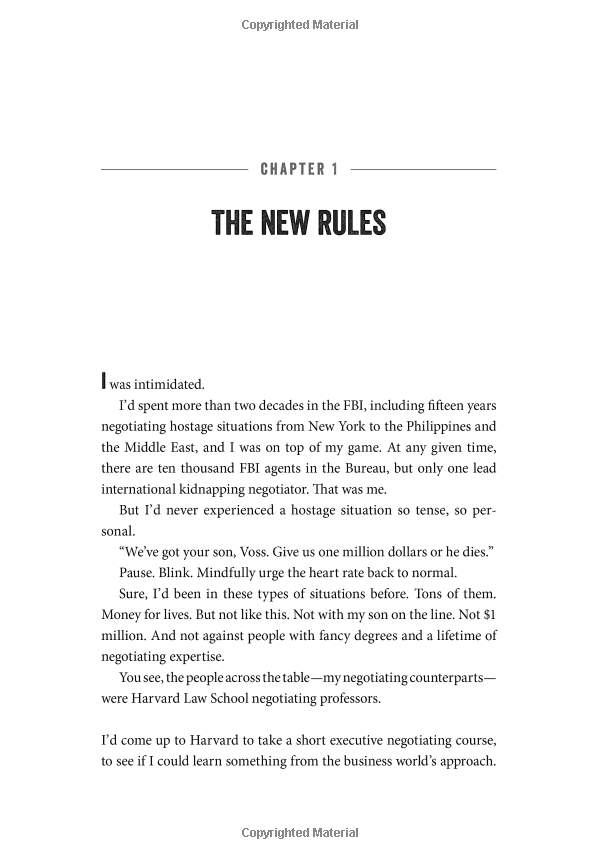 Never Split The Difference FAHASA COM