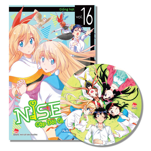 Nisekoi - Cặp Đôi Giả Tạo - Tập 16 - Giống Hệt - Tặng Kèm Lót Ly