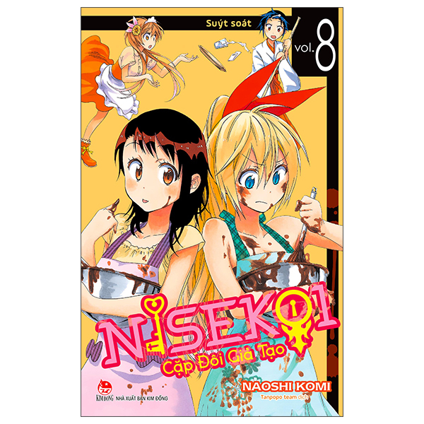 Truyện Tranh Nisekoi - Cặp Đôi Giả Tạo - Tập 8 - Suýt Soát - Naoshi Komi